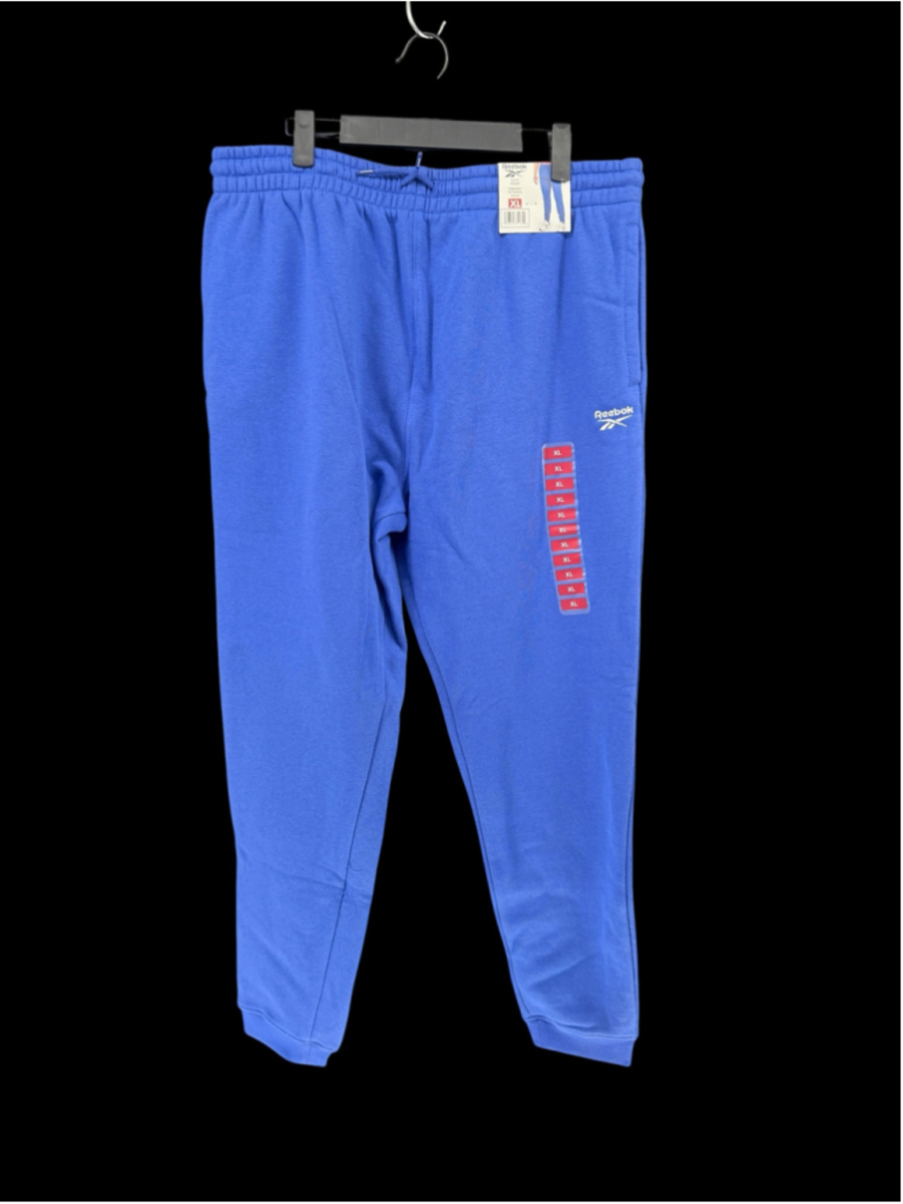 Men's Reebok Fleece Joggers Blue Size XL